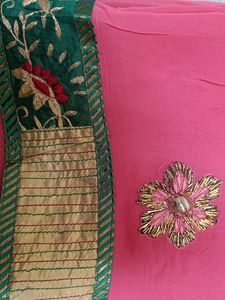 Pink Saree