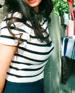 Classic Striped Knit Top