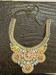 Statement Beaded Necklace