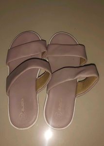 Stylish Pink Slip-On Sandals