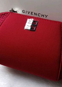 Red Givenchy Cosmetic Pouch ♥️💕