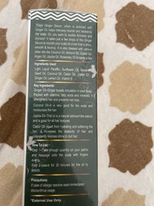 Ginger Hair Serum