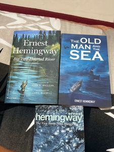 Earnest Hemingway Books Set