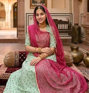 💚Rajasthani Rajputi Dress &amp; Poshak