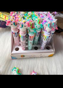 New Unicorn 10 Multicolour In One Pen