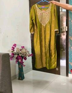 Elegant Embroidered Kurta