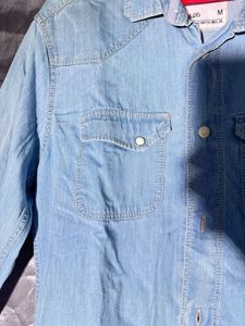 Jules Classic Light Wash Denim Shirt