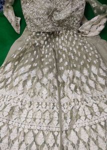 Party Wear Lehnga With Embroided Long Jacket.