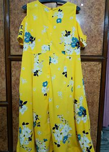PlusS cold shoulder dress