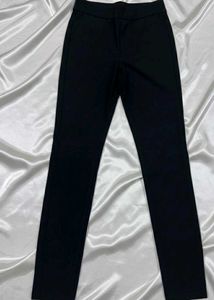 Classic Black Slim-Fit Pants
