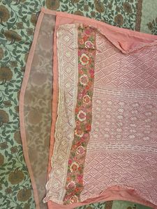 Elegant Pink Embroidered Kurta