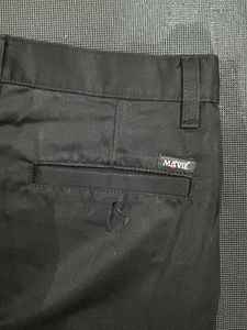 Black Slim Fit Casual Pants
