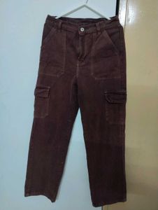 Brown Cargo Pants