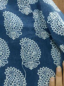 Blue Paisley Print Kurta Set💙🌸