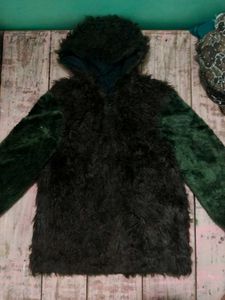 Cozy Faux Fur Hooded Jacket