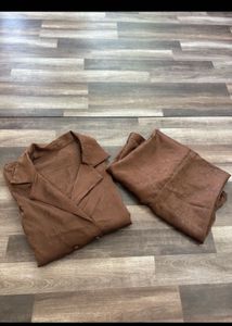 Chic Brown Co-ord Set