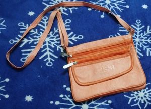 Orange Crossbody Bag