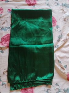 Emerald Green Satin scraf