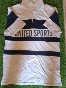 United Sports Striped Polo Shirt