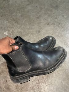 Classic Black Chelsea Boots