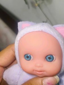 Cute Cat Baby Doll Toy