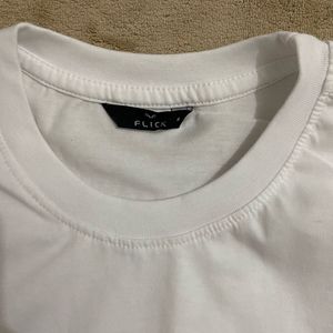 Unisex Classic White Crew Neck T-Shirt