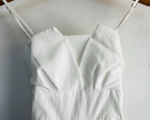 Cute White Mini Dress