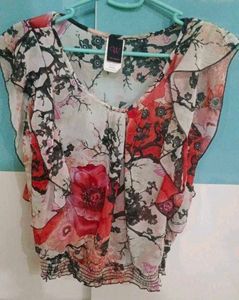 Floral Print Top