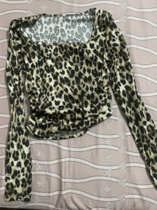 Savana Leopard Print Top