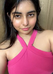 Hot Pink Ribbed Halter Crop Top