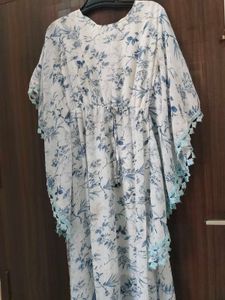 Print Kaftan Dress