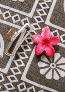 Cute Flower Hair Claw Clip