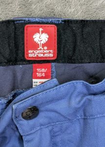 Men's Blue Cargo Work Pants