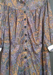 Midi Length Beautiful Imported Printed Dress