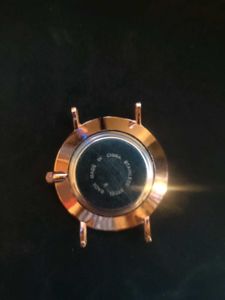 Geneva Quartz Rose Gold Watch