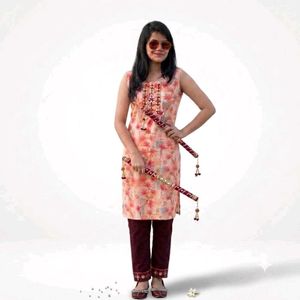 Beautiful Floral Kurta Set