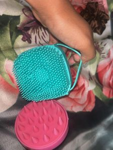 body scrubber and scalp massager
