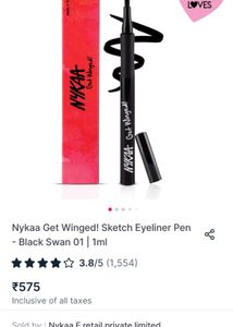 Nykaa Get-Winged Eyeliner! With Attached Wing!