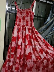 Tiered Floral Maxi Dress
