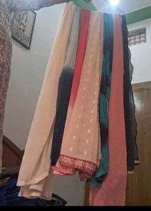 Designer Blue dupatta with Embellishments