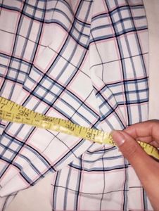 Classic Plaid Collared Blouse