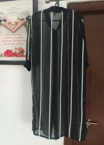Striped Shirt Dress
