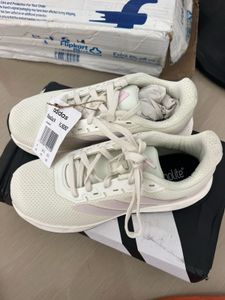 Adidas White & Pink Sneakers