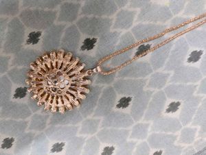 Sunflower Pendant Necklace
