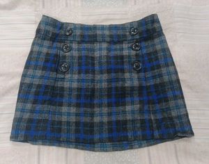 Plaid Mini Skirt