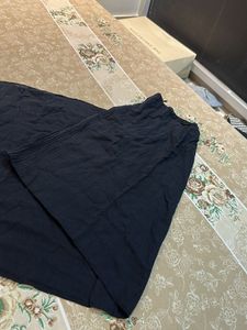 Black Crinkled Dupatta