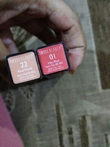 Swiss Beauty Matte Lipsticks (Set of 2)