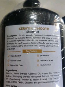 SmartDrops Keratin Smooth Shampoo