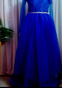 Royal Blue Evening Gown