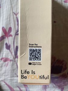 unopened Rice Water Night Cream